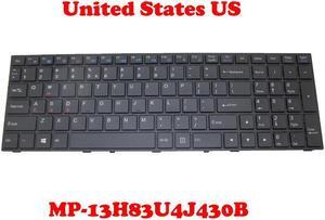 Keyboard For CLEVO P650SE MP-13H83USJ430B 6-80-P6500-011-1 6-80-P6500-013-1 US