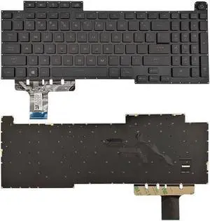 replacement keyboard for ASUS ROG 5R Plus G713Q G733 English US  Fit 2022 moDEl RGB backlight