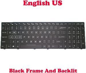 Backlit Keyboard English US For Gigabyte Sabre 15 15-K 15-G 17-K 17-G