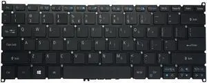 US Backlit Keyboard for Acer Aspire R14 R5-471 R5-471T R5-471T-534X R5-431T