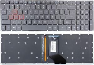 US Backlit Keyboard for Acer Aspire VX15 VX5-591G VX5-591G-54VG VX5-591G-76YZ