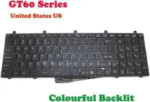 Backlit Keyboard For MSI GT60 MS-16GF V139922AK1 UI S1N-3EUS204-SAUS English