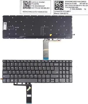 US Keyboard for Lenovo Yoga C740-15IML C740-15 S740-15IRH Backlit SN20M61485