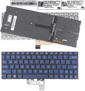 US Keyboard for Asus UX334FA UX334FL UX334FLC UX333FAC UX333FLC Backlit