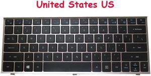 Keyboard For Gigabyte U2142 U21MD AZ12ED34 2Z703-US142-Y11S YH-AZ12ED001 English