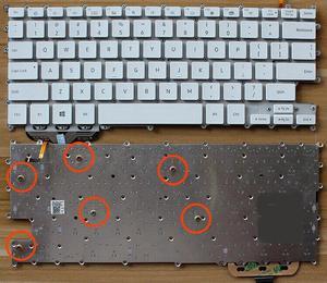 replacement keyboard for Samsung np930sbe 930sbe top  with Backlit white US English