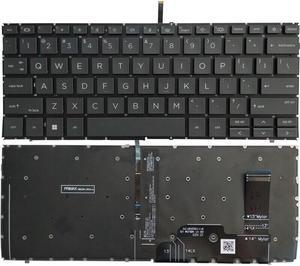 replacement keyboard for HP EliteBook 840 G9 830 G9 Laotop US English Backlit  black