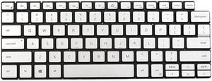 US Keyboard For DELL Inspiron 5400 5406 7300 7306 7390 7391 7405 2-in-1 Silver
