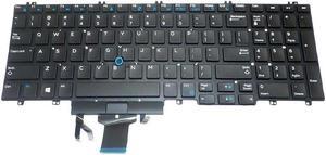 Backlit US Keyboard For DELL Precision 7530 7540 7730 7740 0266YW 266YW Pointing