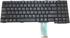 English US Keyboard For Fujitsu LifeBook AH550 AH700 N860-7644-T001 CP424748-01