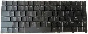 Laptop Keyboard For Terrans Force QC7 English US Black