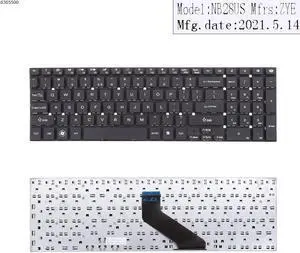 US Keyboard for GATEWAY NV55S BLACK
