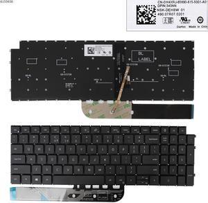 US Keyboard for Dell Inspiron 3511 3515 15 5515 5510 7510 16 Plus 7610 Backlit