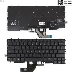 US Keyboard for DELL Inspiron G7 7500 BLACK (Full Colorful Backlit )
