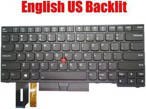US Keyboard For Lenovo ThinkPad E480 L480 L380 YOGA T490 01YP520 01YP440 01YP280