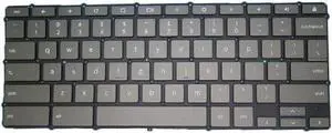 Laptop Keyboard For Lenovo FLEX 3 Chrome-11M836 English US Gray color