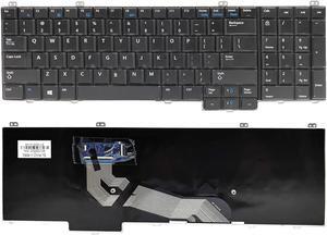 US Black English Keyboard for PK130WR1A00 NSK-LEBUC 01 PK130WR4A05 SG-61601-XUA