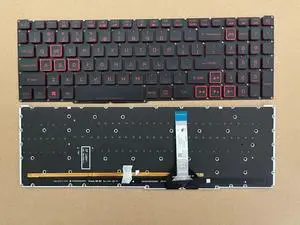US Backlit Keyboard for Acer Nitro 5 AN515-57-599A AN515-57-55D4