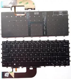 US Backlit Keyboard for Dell XPS 0HC1GN HC1GN PK132471A00 NSK-EPABC 01