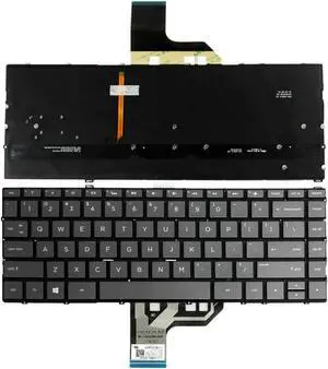 US Black Backlit Keyboard for HP Spectre 13-AE 13-AE010CA 13-AE011DX 13-AE012DX