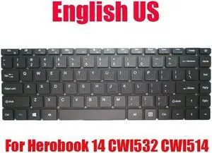 Laptop Keyboard For Chuwi Herobook 14 CWI532 CWI514 YMS-0177-B MB3181004 US Laptop Keyboard For Chuwi Herobook 14 CWI532 CWI514 YMS-0177-B MB3181004 US