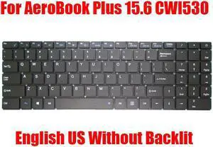 Laptop Replacement Keyboard For Chuwi AeroBook Plus 15.6 CWI530 English US Black