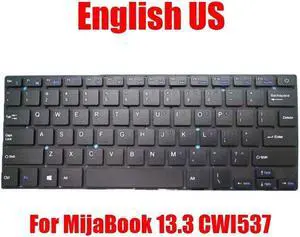 Laptop Keyboard For Chuwi MijaBook 13.3 CWI537 English US Black Without Frame