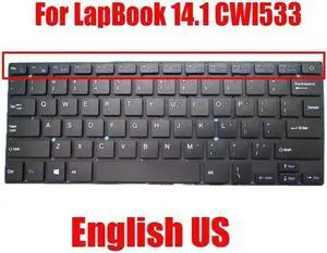 Laptop Replacement Keyboard For Chuwi 14.1 CWI533 LapBook 14.1 CWI533 English US