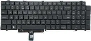 replacement keyboard for Dell LatituDE 5520 5521 Precision 3560 3561  blacklight