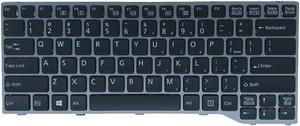 English US Keyboard For Fujitsu Q775 Q737 Q736 T725 T726 CP674199-03 Backlit