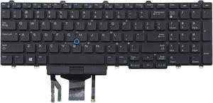US Backlit Keyboard for Dell P/N: PK1313M3B05 MP-13P53U4J698 0TF5M0 PK1313M3B00