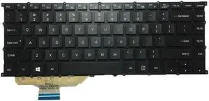 Laptop Keyboard For Samsung NP900X5J 900X5J English US Without Frame Black