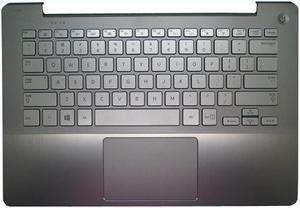 English US Keyboard Palmrest For Samsung NP740U3E NP730U3E 740U3E 730U3E Backlit
