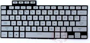 replacement keyboard for ASUS Zephyrus ROG 16 G16 GA503 15 GU603  white blacklight