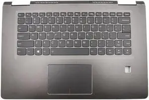 US Palmrest Keyboard For Lenovo IDEapad Yoga 710-15IKB 80V5 Backlit Touchpad