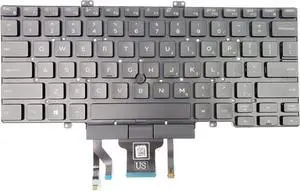 US Backlit Keyboard for Dell LatituDE 14 5400 5401 5410 5411 P98G P98G001
