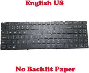 Laptop No Backlit Paper Keyboard For Tongfang GM7ZG8M GM7AG0M English No Frame