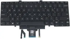 Backlit US Keyboard For DELL LatituDE 5400 5401 5410 5411 03J9FC PK132FB2A00