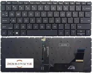 replacement keyboard for HP EliteBook X360 830 G7 G8  US backlight