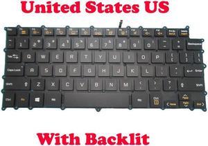 US Backlit Keyboard For 14T90N 14T90N-V 14T90N-R 14Z90N 14Z90N-V English US