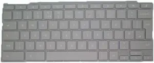 Replacement Keyboard For Google AE0CEE00010 United Kingdom UK NO Frame Grey