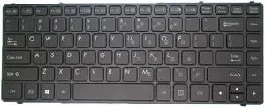 Laptop Keyboard For Getac V138418CS1 V0US-RO 531087680002 English Black Frame