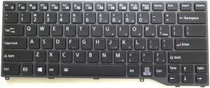 Backlit English US Keyboard For Fujitsu LifeBook E4411 E5410 E5411 E5412 E5412A