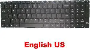 Laptop US Layout Keyboard For Teclast F15S 15.6 inch NO Backlit English NO Frame