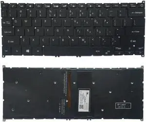 US Backlit Keyboard for Acer Swift 3 SF314-55 SF314-55G SF314-55-54P2