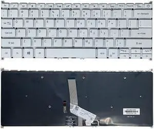 US Backlit Keyboard for Acer Swift SF514-55T SF514-55GT SF514-55TA no frame