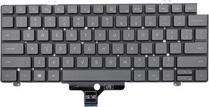 US Black Backlit Keyboard for LatituDE 5420 5421 5430 5431 7420 7430 7520 7530