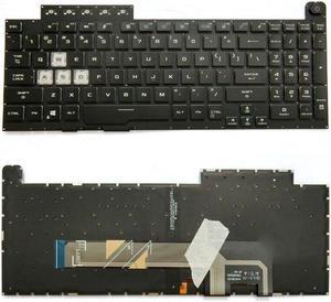 Laptop US Backlit Keyboard For ASUS TUF Gaming FA566II FA566IH FA566IU Black