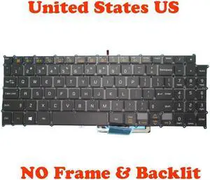 With Backlit Keyboard For 15Z970 HMB8154ELA01 AEW73809822 English US NO Frame