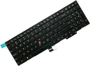US Keyboard for Lenovo ThinkPad T540P W540 W541 T550 T560 NO Backlight 04Y2387